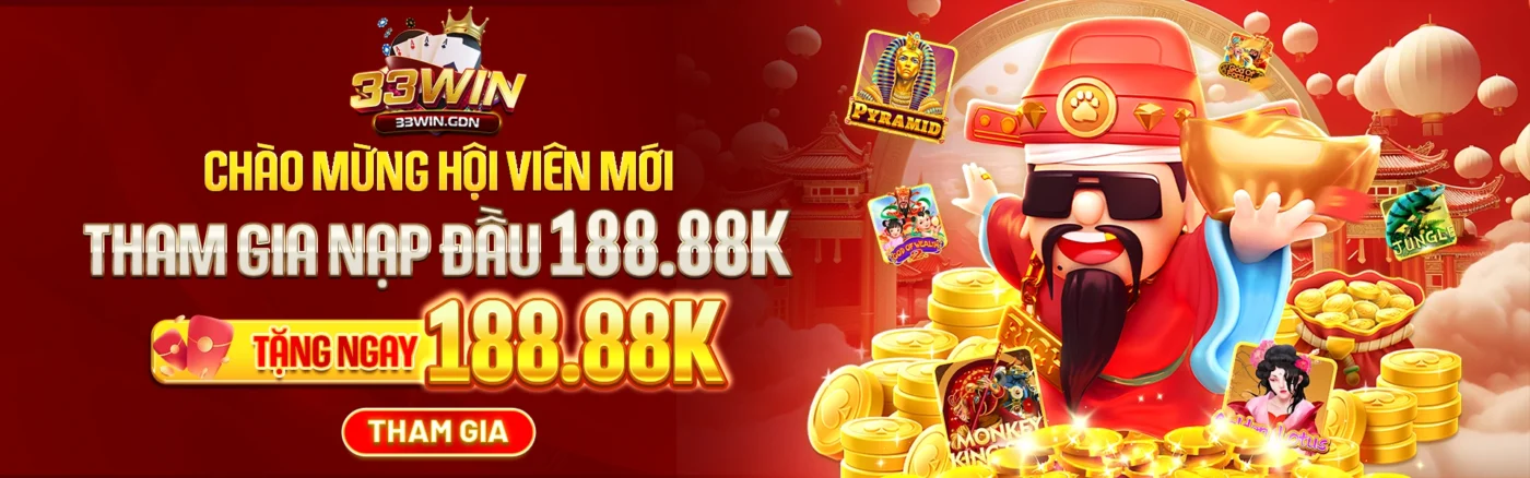 chào mừng thành viên mới 33win