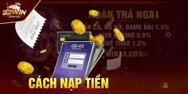 Hướng dẫn nạp tiền qua tiền điện tử 